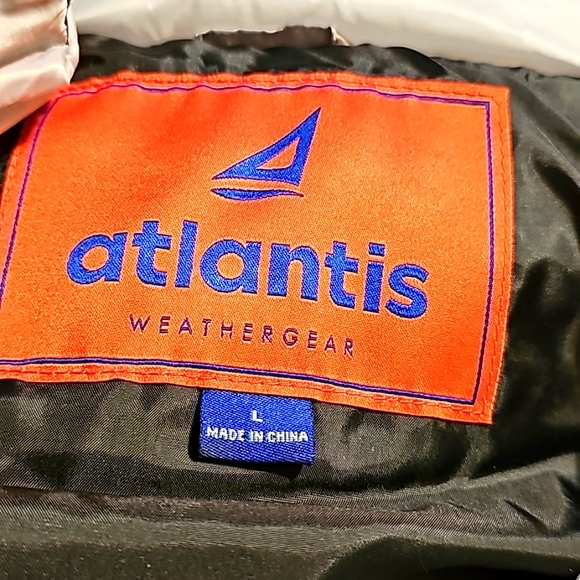 Nwt Atlantis Sz L Puffer Hooded Coat - Picture 3 of 10